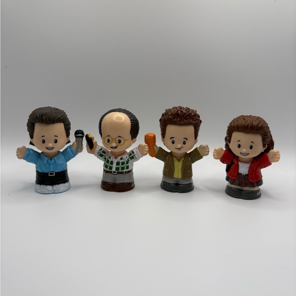 Seinfeld Little People Figure Set Jerry Elaine Kramer George Rare - Picture 4 of 7